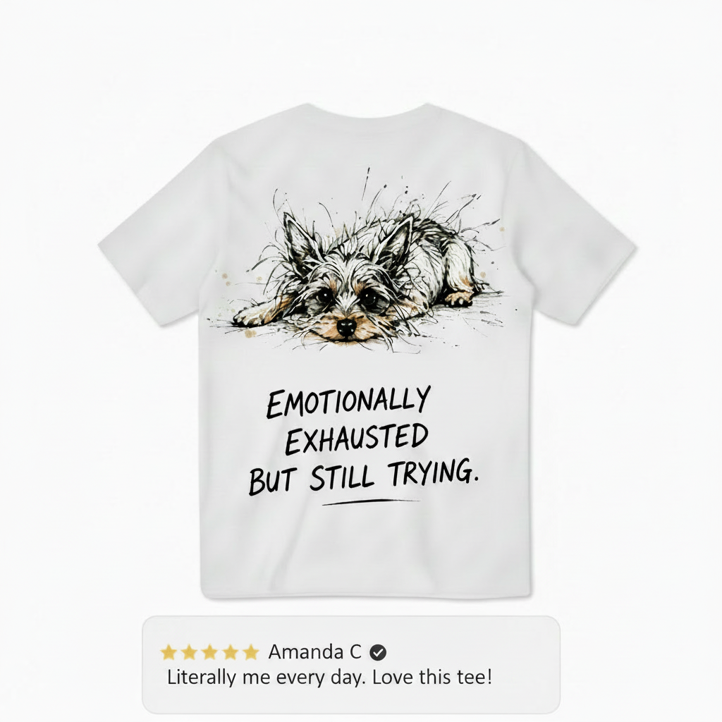 Emotionally Exhausted But Still Trying Tee
