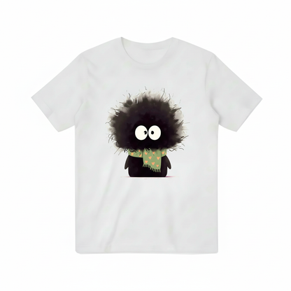 Cute Fuzzy Monster Graphic Tee - Kawaii Character T-Shirt T3068