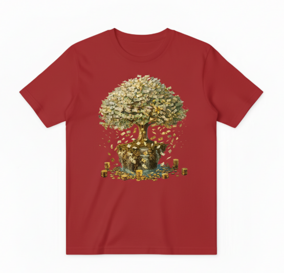 Money Tree Graphic T-Shirt T5046