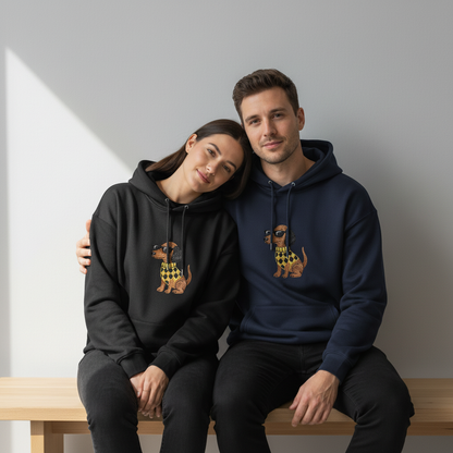 Cool Dog Graphic Hoodie Funny Animal Lover Gift H3000