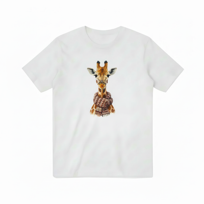 Giraffe the original scarf enthusiast T-Shirt T3060
