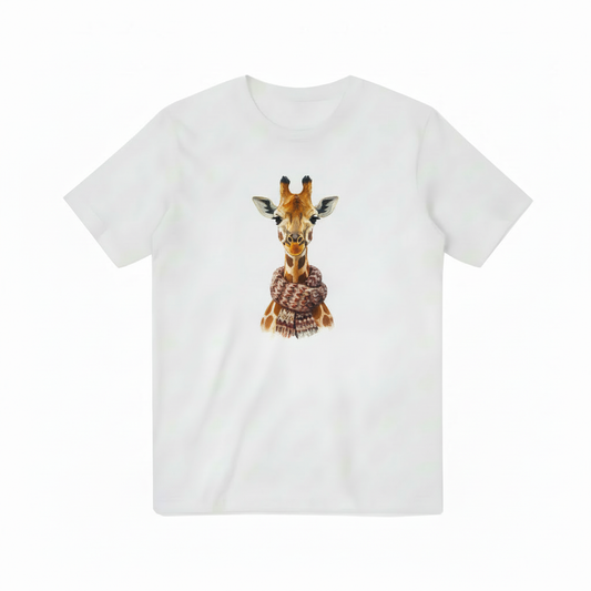 Giraffe the original scarf enthusiast T-Shirt T3060
