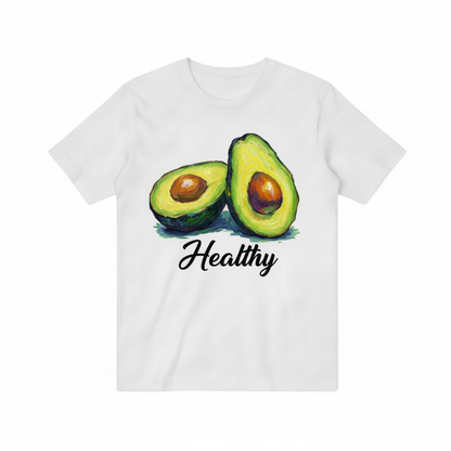 Modern Avocado Art Healthy Food Lover T-Shirt T3010