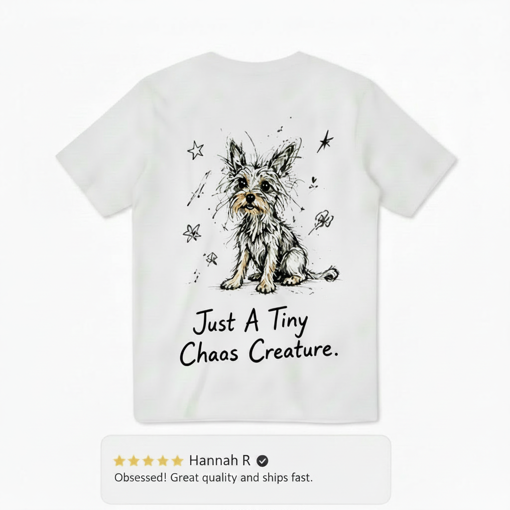 Just A Tiny Chaos Creature Tee