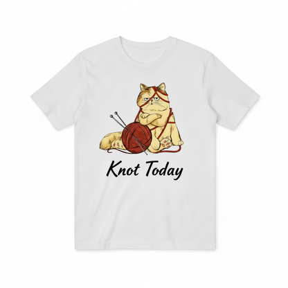 Knot Today T-shirt - Pure White Background