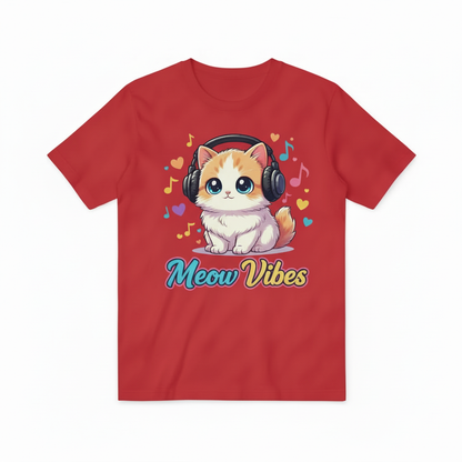 红色款 Meow Vibes T恤