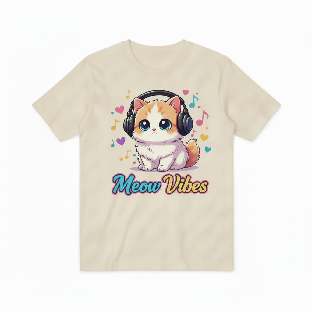 Meow Vibes 米黄色款