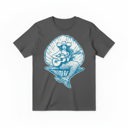 Mermaid Guitarist Design - Dark Gray