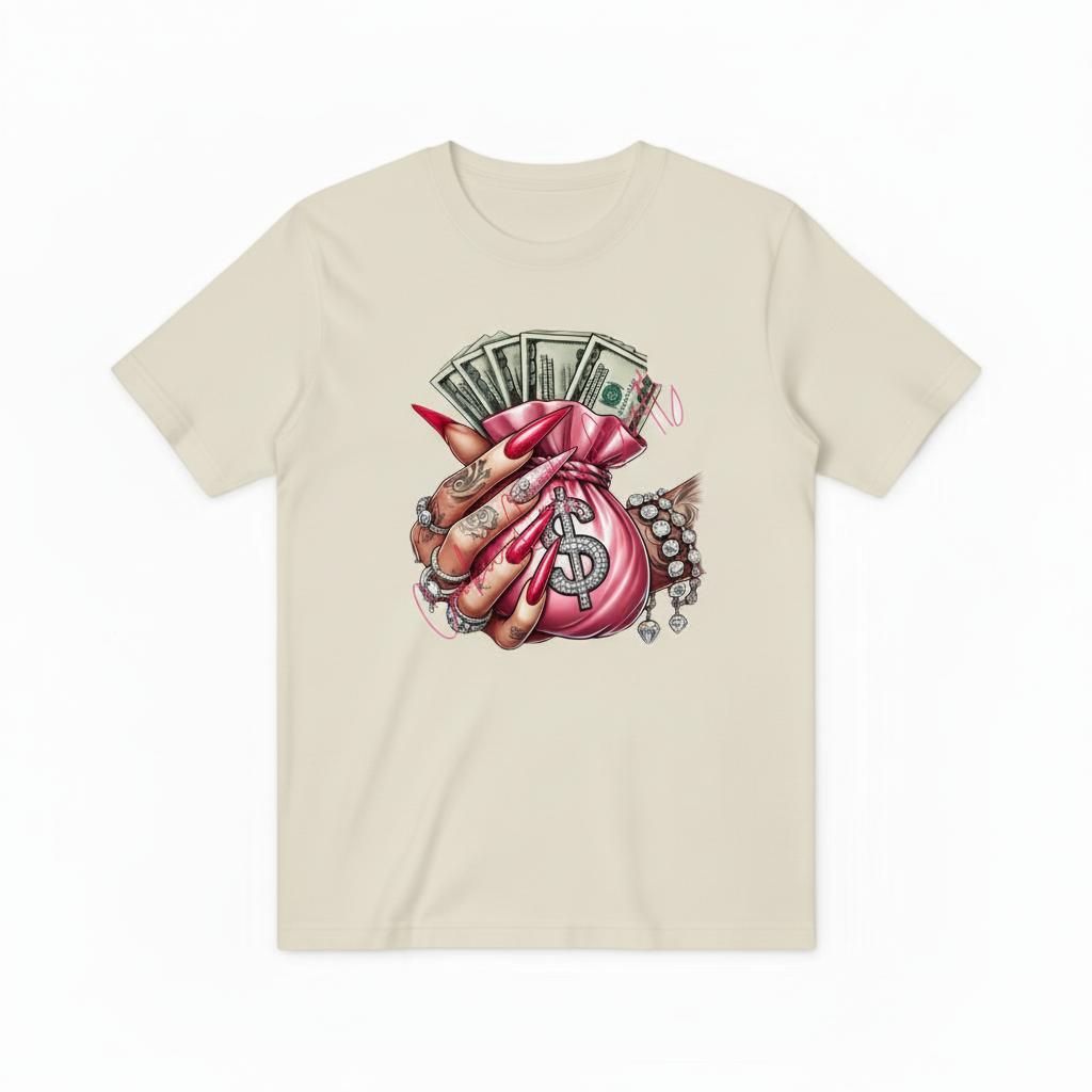 Money Bag Design - Beige
