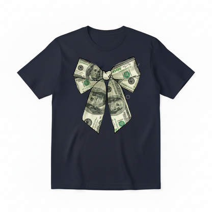 Money Bow Design - Navy Blue