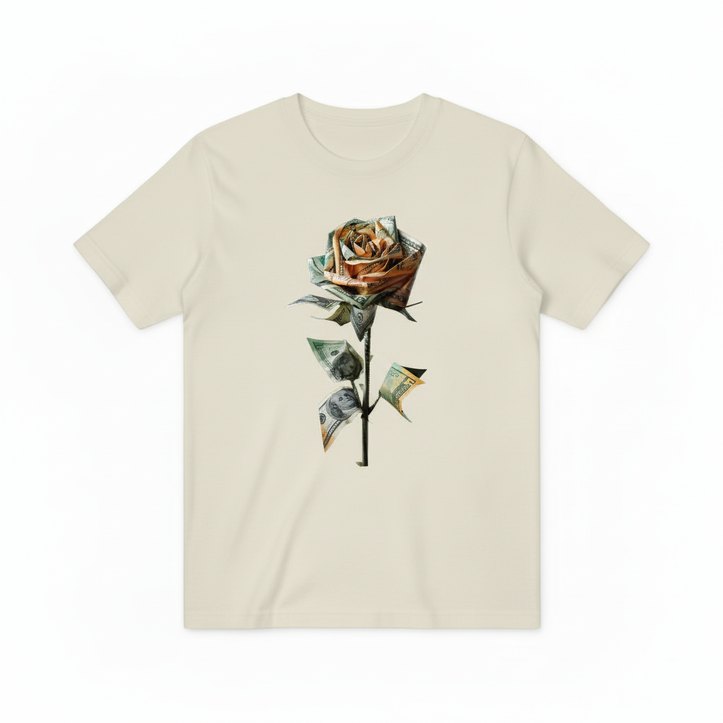 Money Rose Design - Beige