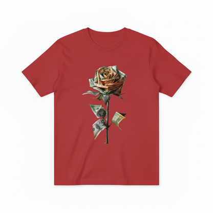 Money Rose Design - Red