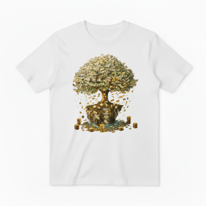 Money Tree Design - White