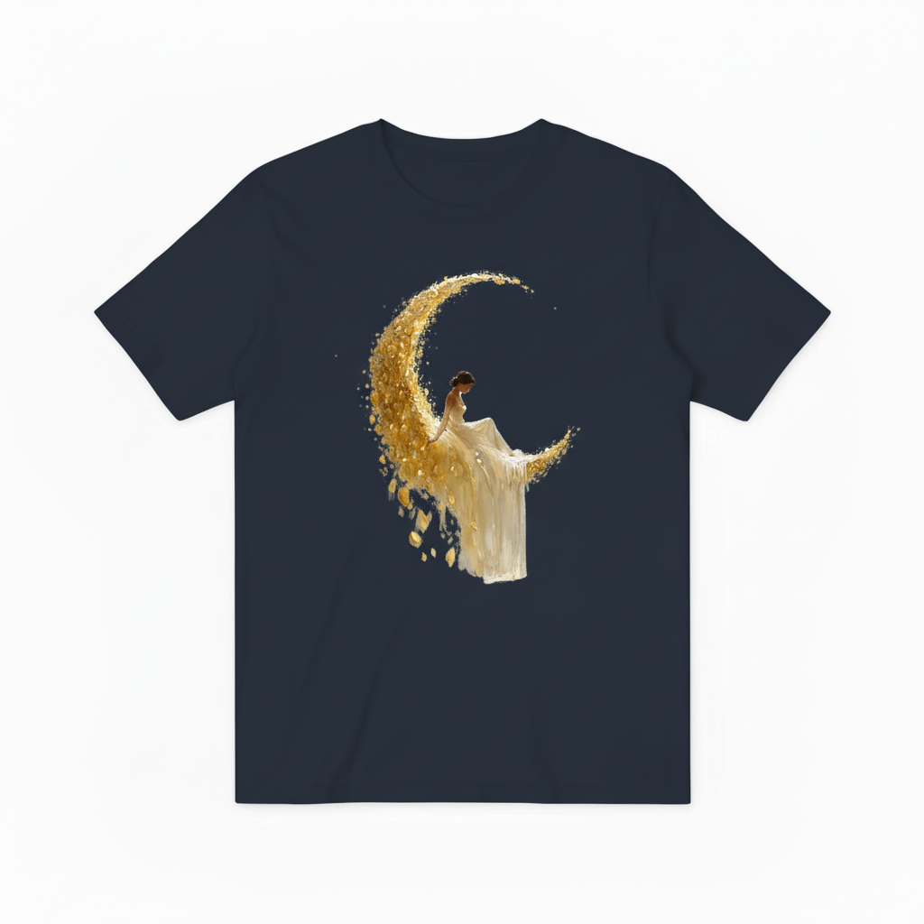 Moon Girl Design - Navy Blue