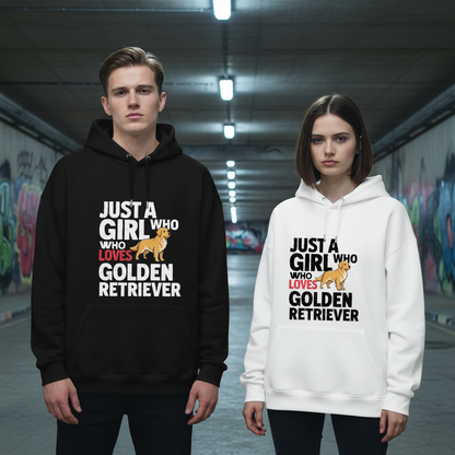 Who Loves Golden Retriever Hoodie H1091
