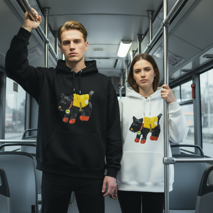 Vintage Scottie Dog Hoodie H1020
