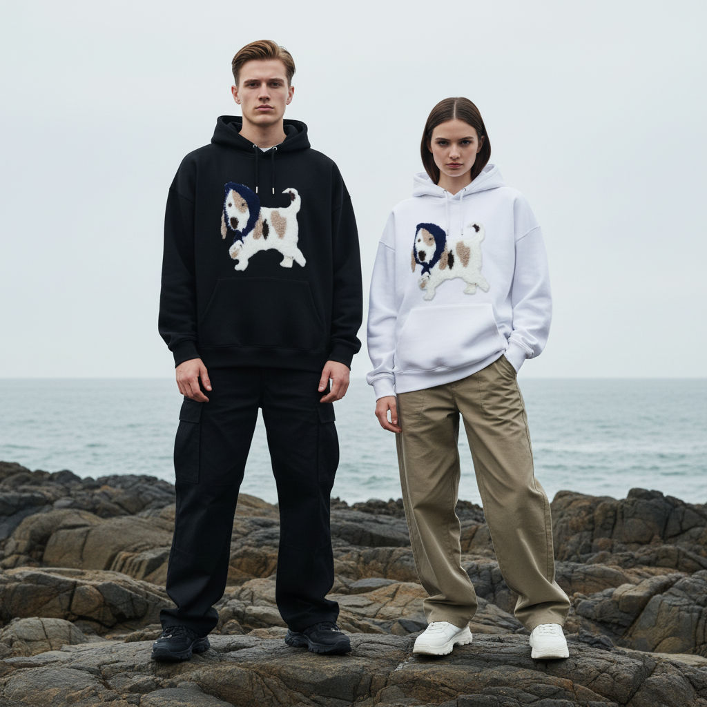 Jack Russell Puppy Hoodie H1054