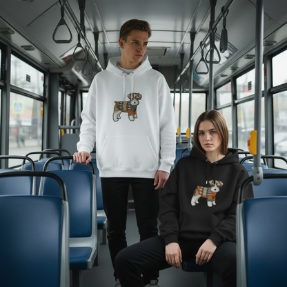 Cocker Spaniel Patchwork Hoodie H1030