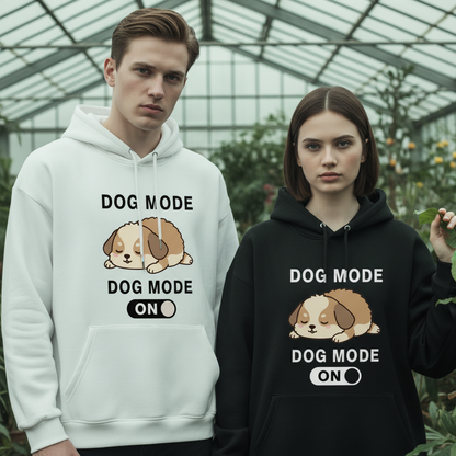 Dog Mode On Sleeping Puppy Funny Hoodie H1081