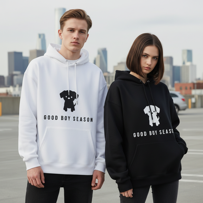 Good Boy Season Puppy Silhouette Hoodie H1080