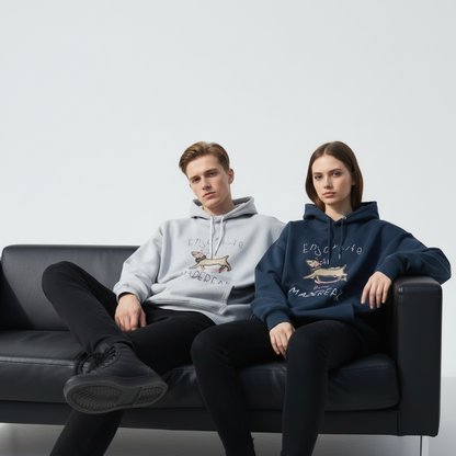 Minimalist Dog Madereak Terrier Hoodie H1027