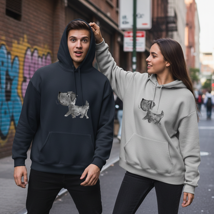 Watercolor Dachshund Graphic Hoodie H1005