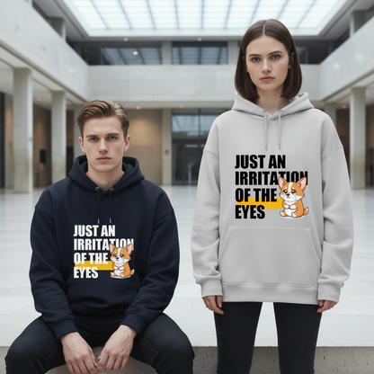 Irritation of the Eyes Funny Crying Corgi Hoodie H1103