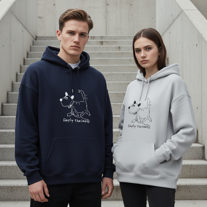 Simply The Best Running Terrier Hoodie H1062