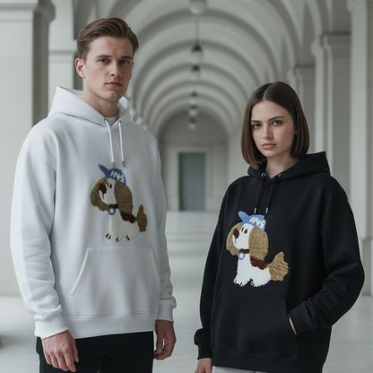 Baseball Puppy Hoodie H1047