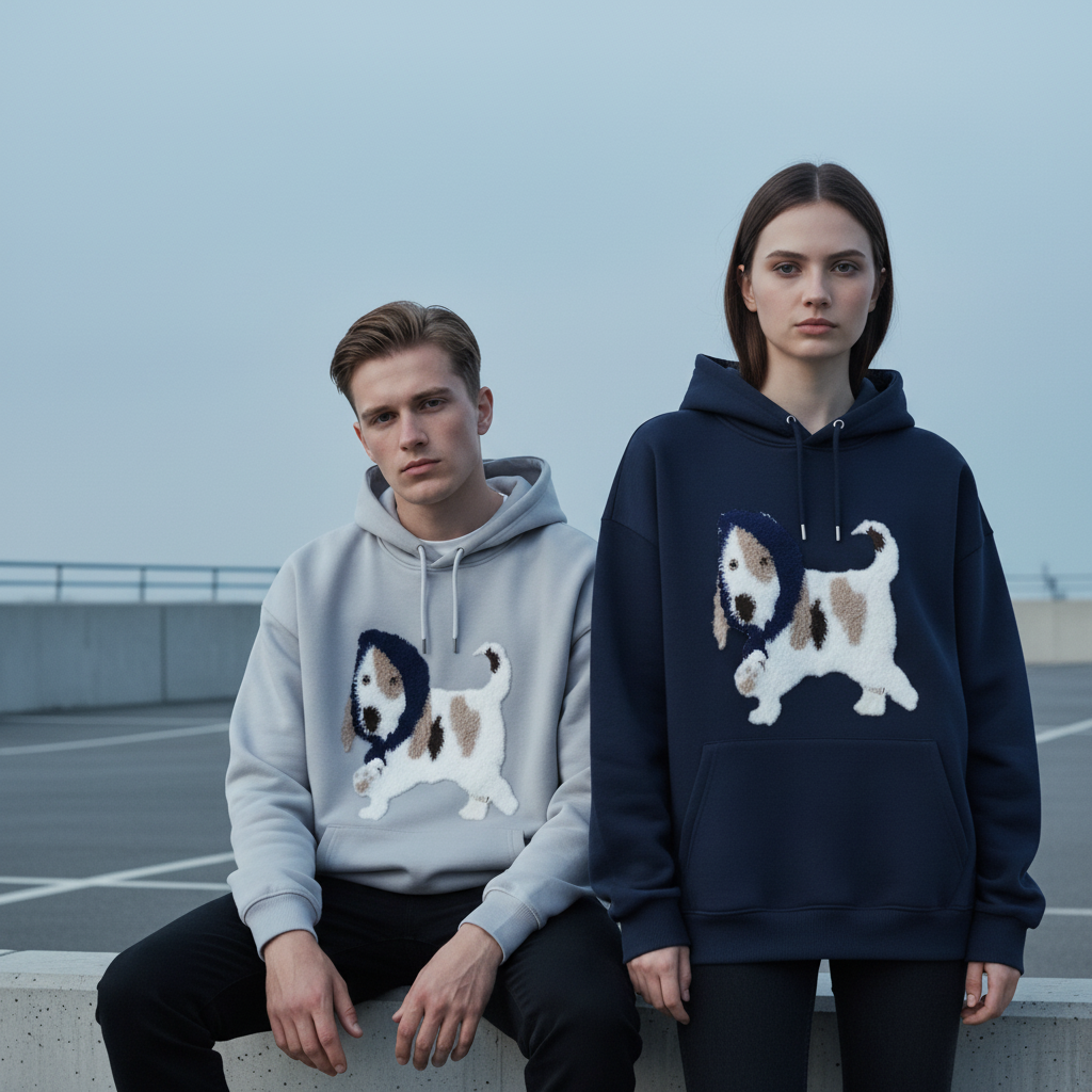 Jack Russell Puppy Hoodie H1054
