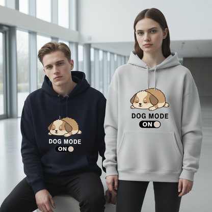 Dog Mode On Sleeping Puppy Funny Hoodie H1081