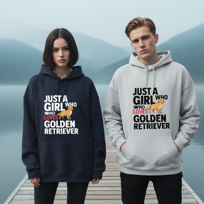 Who Loves Golden Retriever Hoodie H1091