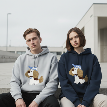 Baseball Puppy Hoodie H1047