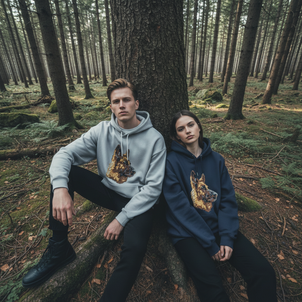German Shepherd Hoodie H1021