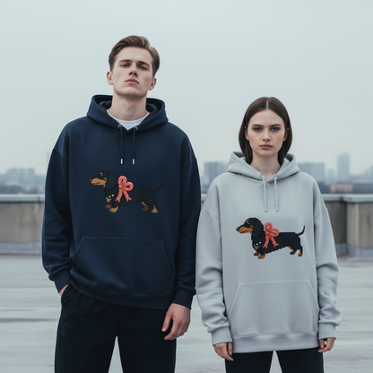Pixel Art Dachshund Hoodie H1051