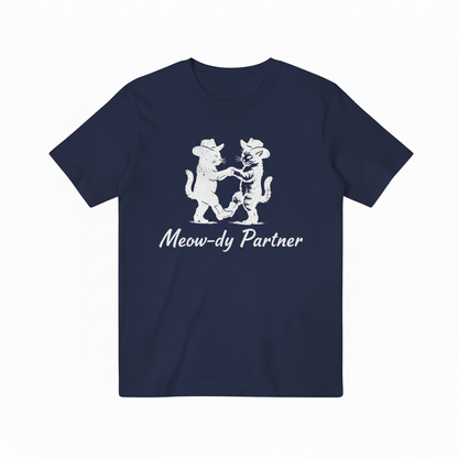 Navy Blue Meow-dy Partner T-shirt