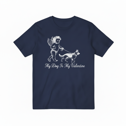 Navy Blue My Dog Is My Valentine