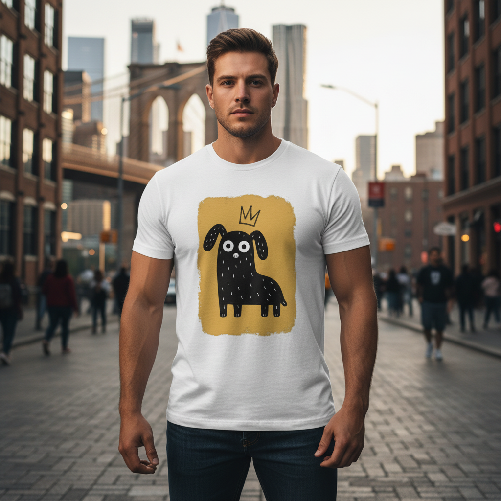 NYC Street Male Model Tee