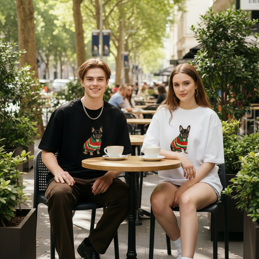 Pose 8 - Alfresco Cafe
