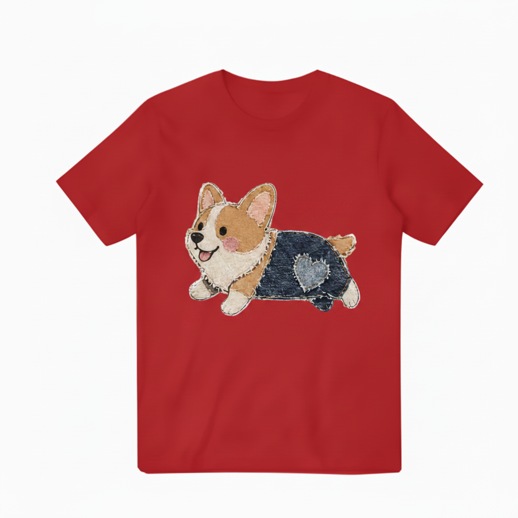 Red Corgi Tee