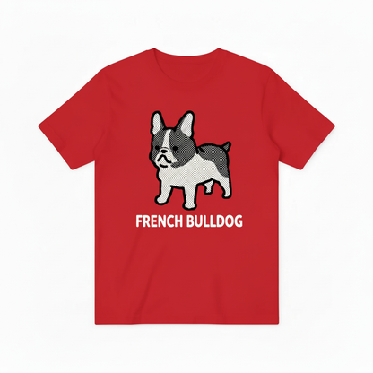 Red French Bulldog Tee