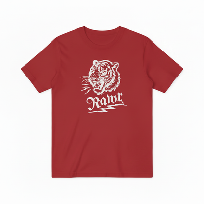 Red Tee White Tiger