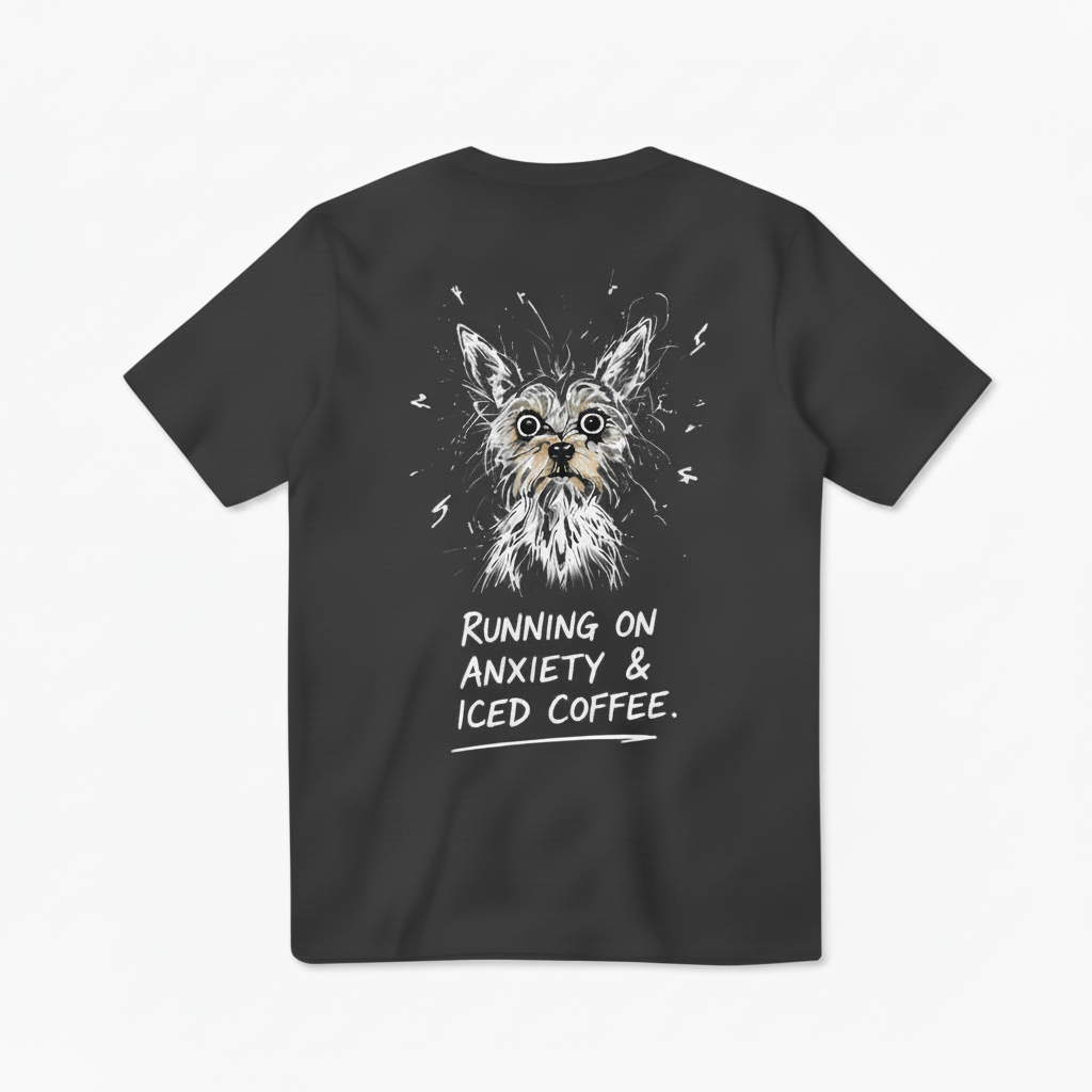 Running On Anxiety - Dark Gray