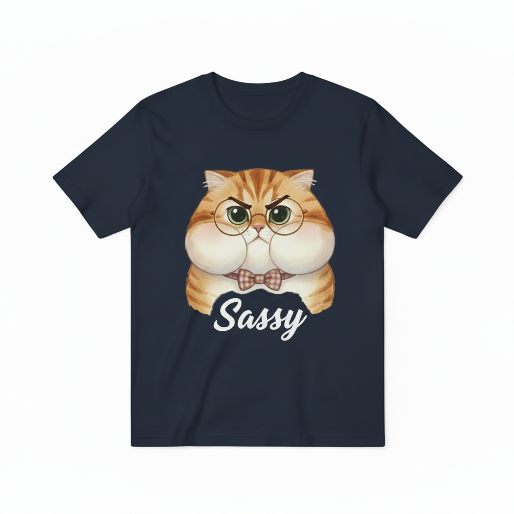 Sassy Navy Blue T-shirt