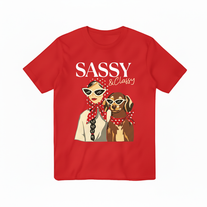 Sassy Red T-shirt - Corrected Color