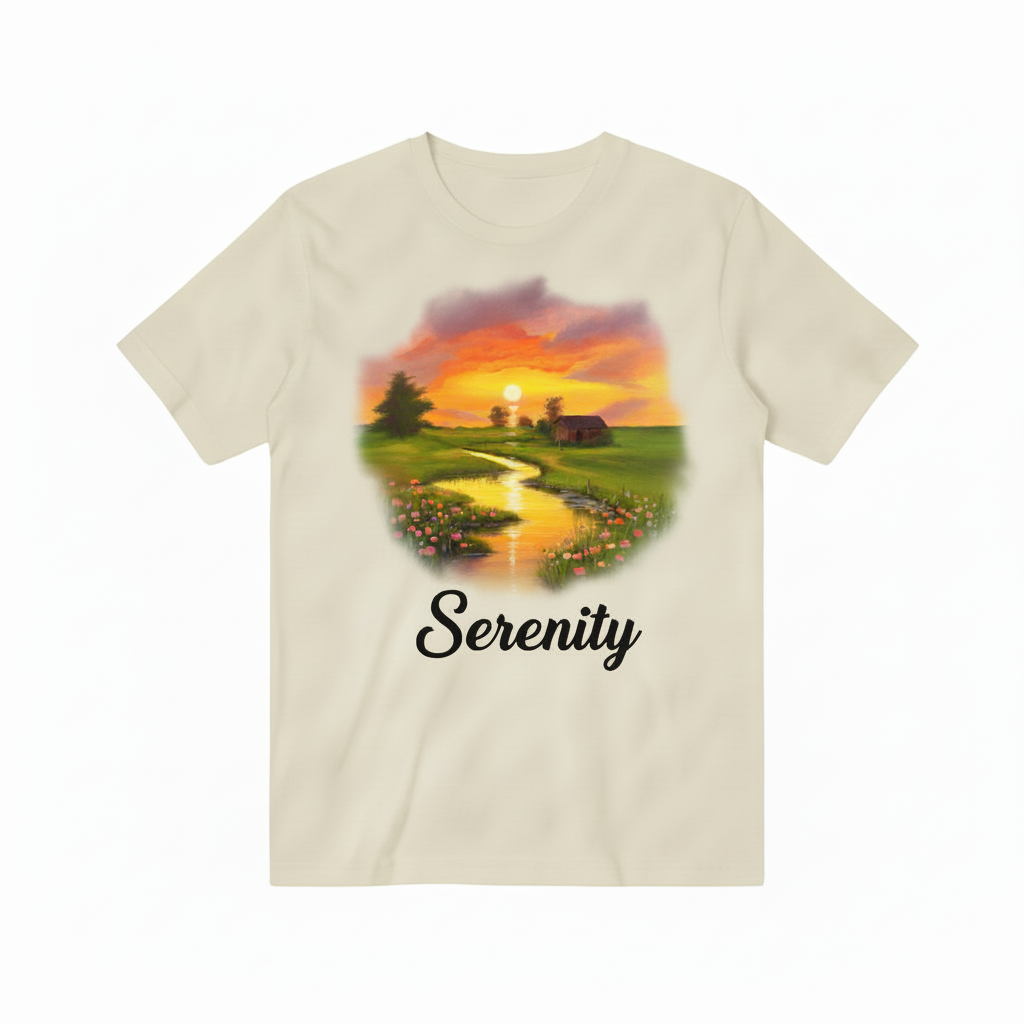 Serenity 米黄色T恤
