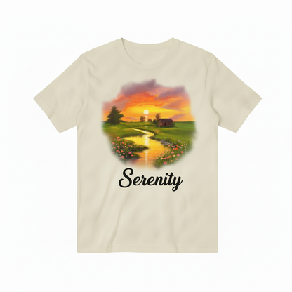 Serenity 米黄色T恤