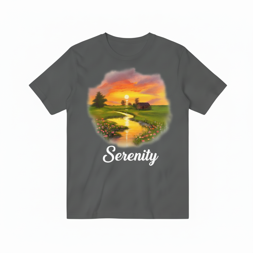 Serenity 深灰色T恤
