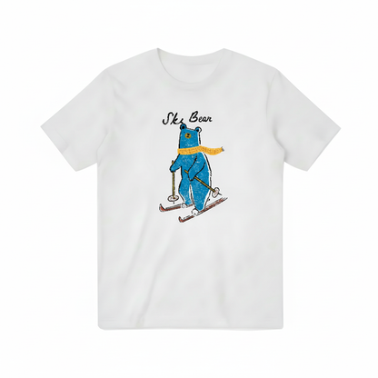 Ski Bear T-shirt Design