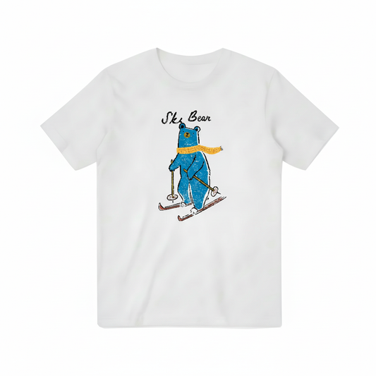 Ski Bear T-shirt Design